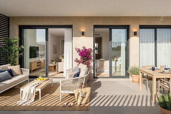 Ny leilighet med 3 soverom | Takterrasse med basseng | Parkering | Sentralt i Benijófar