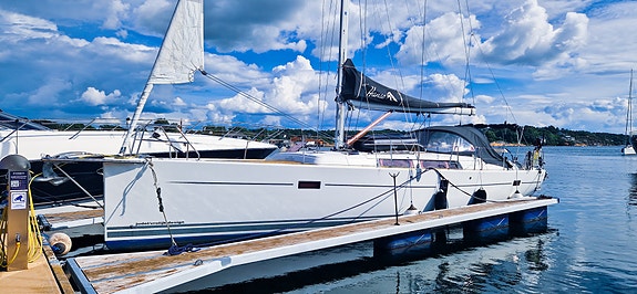 Hanse 455 (46 fot) – Seilbåt til leie i Oslofjorden - 8 of 18