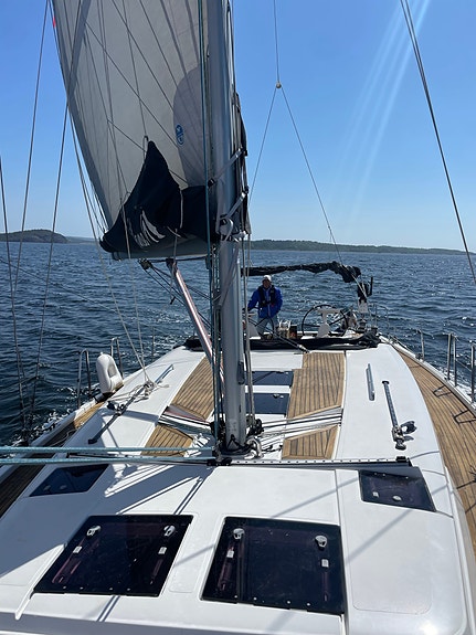 Hanse 455 (46 fot) – Seilbåt til leie i Oslofjorden - 5 of 18