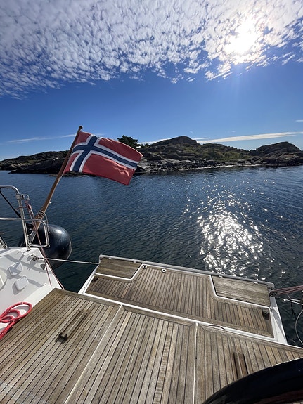 Hanse 455 (46 fot) – Seilbåt til leie i Oslofjorden - 16 of 18
