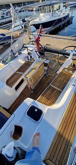 Hanse 455 (46 fot) – Seilbåt til leie i Oslofjorden - 9 of 18