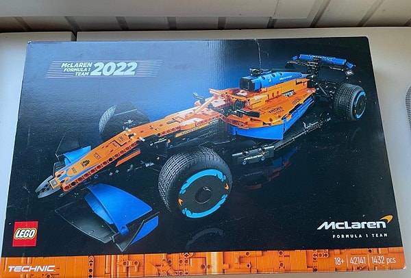 UÅPNET - McLaren F1 Team 2022 Lego Technic - 42141