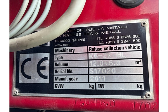 Scania P320 6x2*4 EURO5 + NTM BODY 22 of 23