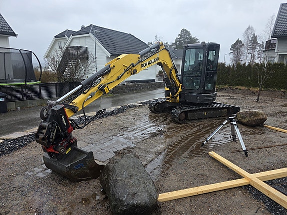 New Holland E55B - Godt utstyrt