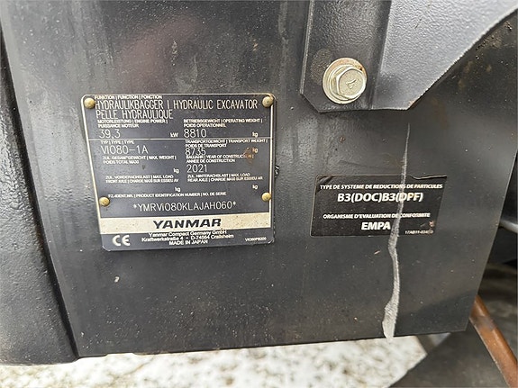 Yanmar VI080-1A 11 of 30