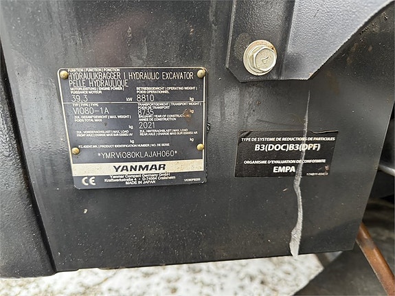 Yanmar VI080-1A 9 of 30