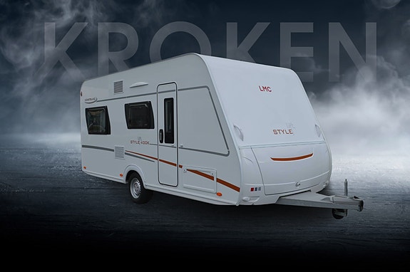 LMC Style Lift 430 Smart familievogn med køye og senkeseng!