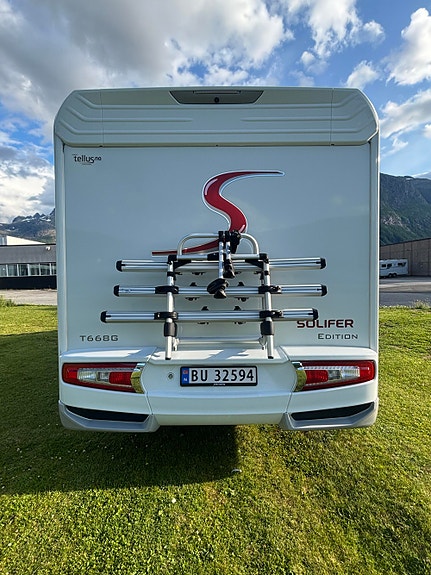 Solifer T668G Elektriske støtteben, Sykkelstativ, Ryggekamera+++ 5 of 5