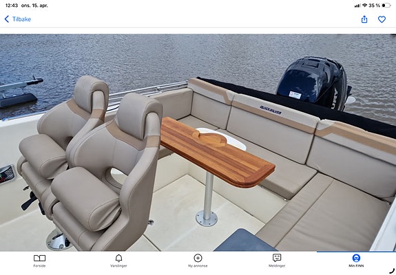 Super daycruiser med alle faciliteter - pris inkluderer henger og vinterlagring. 8 of 13