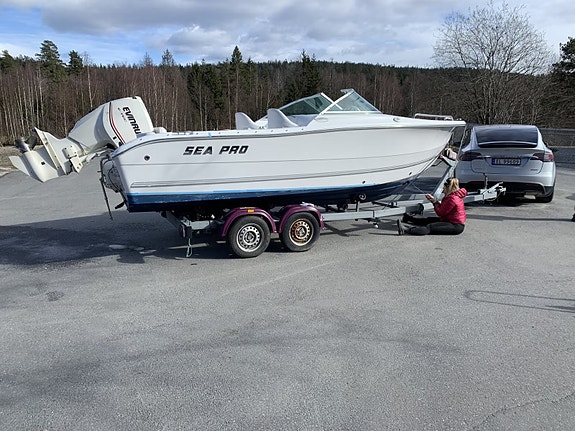 Sea Pro 206 DC 150hk // GPS // Ekkolodd! 2 of 5