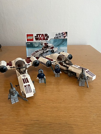 2stk Komplett LEGO Star Wars Freeco Speeder - 8085