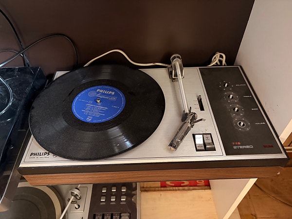Philips 715 Stereo platespiller – vintage retro