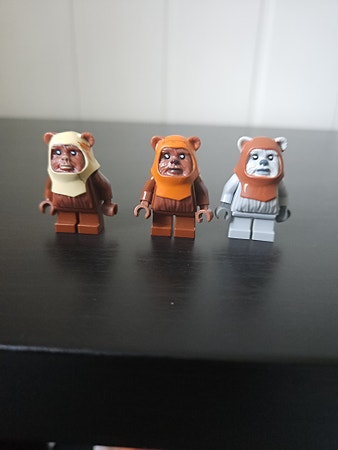 LEGO Star Wars minifigurer Ewok-figurer