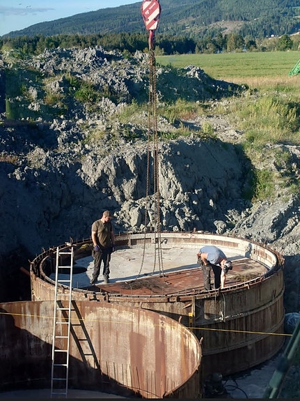 Siloforskaling - Ø 6 meter 3 of 5