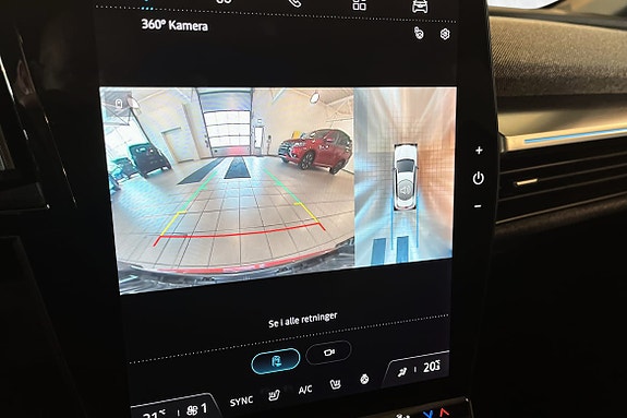 360 kamera på hovedskjerm