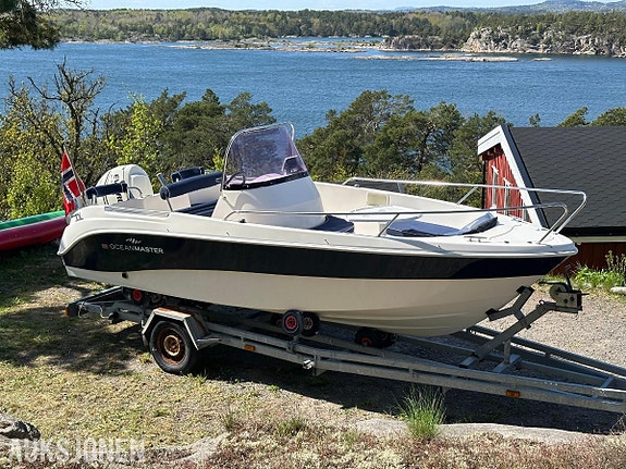 2009 OceanMaster 550 - 115hk Evinrude med henger