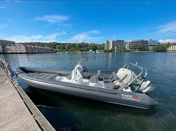 Cape Rib 750 – 250hk Evinrude – med reg. henger. Klar for sommeren! 3 of 5