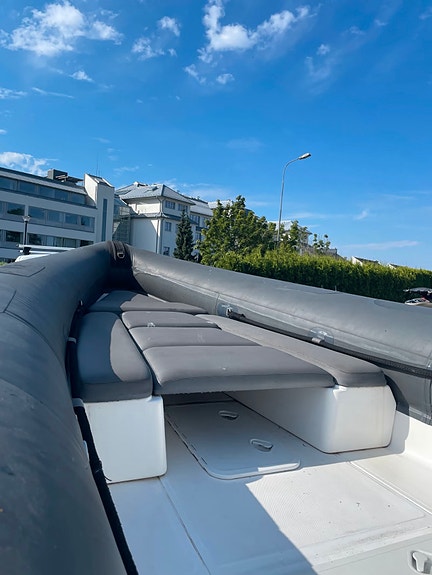 Cape Rib 750 – 250hk Evinrude – med reg. henger. Klar for sommeren! 5 of 5