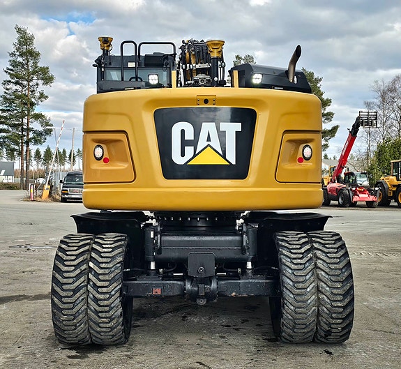 Cat M317F, 2017 mod, 11700 timer, Rotortilt, 2 Skuffer, GPS. 4 of 5