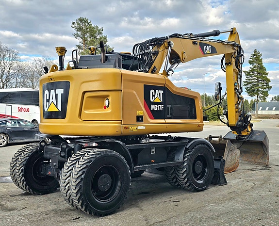 Cat M317F, 2017 mod, 11700 timer, Rotortilt, 2 Skuffer, GPS. 5 of 5