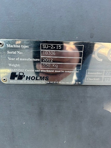 Holms SU 215 2012, kr 82 000,-