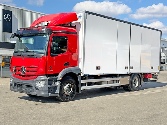 Mercedes-Benz Actros 1832L SKAB 19 paller med sideåpning, varme i skap, ryggekamera, onspot, webasto, ledbar, se video