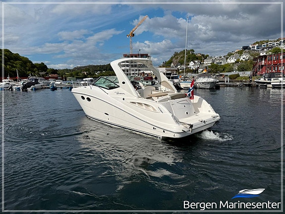 Sea Ray 325 Dieselvarmer, baugtrøster, ankervinsj akter ++