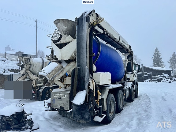 MAN TGS 35.480 8x4 Båndbil – Liebherr påbygg! SE VIDEO 4 of 5
