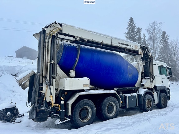 MAN TGS 35.480 8x4 Båndbil – Liebherr påbygg! SE VIDEO 3 of 5