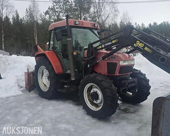 CASE IH CX 90 traktor MVA FRI - INGEN MINSTEPRIS
