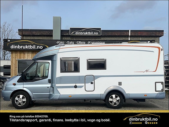 Bürstner NEXXO T660, Lav seng, Truma kombi, B-førerkort, God nyttelast, 2.2 140HK, Registerkjede EU 03.28, NY MOTOR & CLUTCH, Fuktgodkjent, Garanti