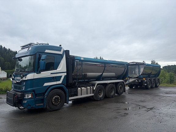 Scania G500 Nor slep asfalt, brøytebil sideplog 3 of 5