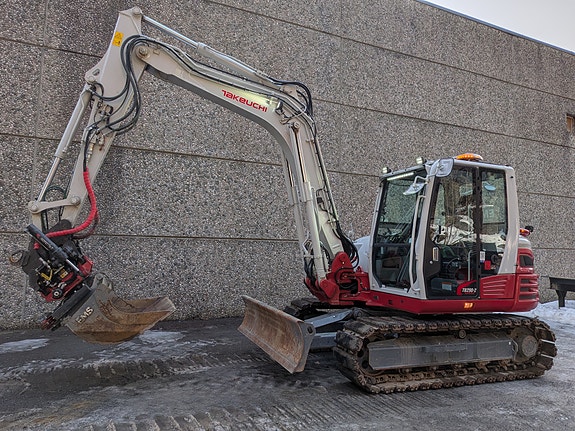 Takeuchi TB290-2 | GUMMIPADS | ROTROTILT | | GRIPKASETT | STEG 5 | KUN 676t