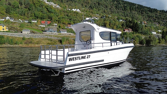WESTLINE 27 - FAST AKSLING - UTV. STYRING - HEKK TRUSTER - SKIPSREG - INNBYTTE