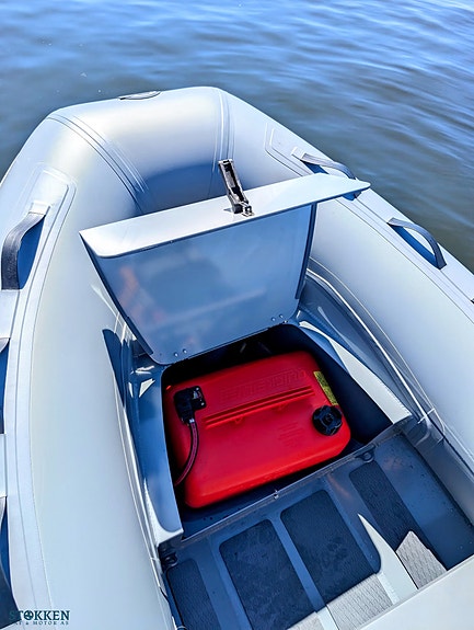 Quicksilver 350 Alu RIB - styrekonsoll - Mercury 10/15hk 13 of 13