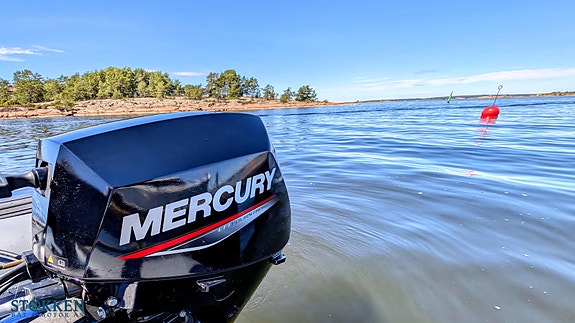Quicksilver 350 Alu RIB - styrekonsoll - Mercury 10/15hk 7 of 13