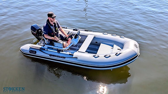 Quicksilver 350 Alu RIB - styrekonsoll - Mercury 10/15hk