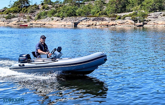 Quicksilver 350 Alu RIB - styrekonsoll - Mercury 10/15hk 5 of 13