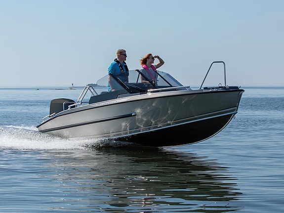 Silver Shark BRX (Overligger) med ny 2026 115hk motor