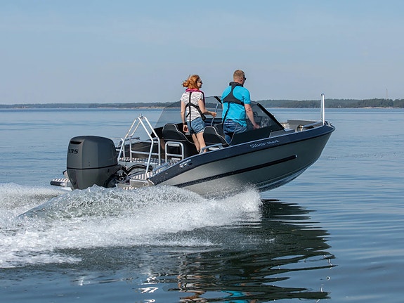 Silver Shark BRX (Overligger) med ny 2026 115hk motor 2 of 5