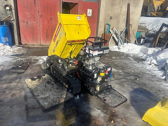 Yanmar C10 minidumper - Lav time-stand - Leveringsklar