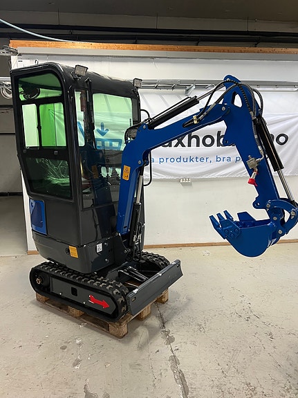 RXC10 - 1000kg Graver med Lukket Hytte og Varmeapparat - SE PRIS! 2 of 5