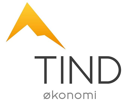 Tind Økonomi AS logo