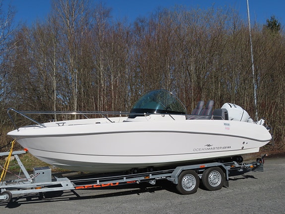 21" OCEANMASTER 630WA.EN EIER.NYTT OKT 2022.MOTORGARANTI-2028.INNB.BIL/BÅT