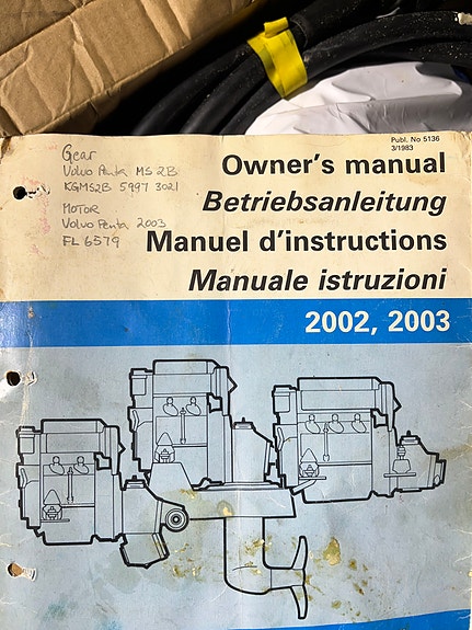 Volvo Penta 2003 med MS2B Gear 5 of 5