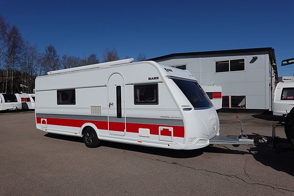 KABE Royal 600 E2 TDL KS med mover og tak montert markise.