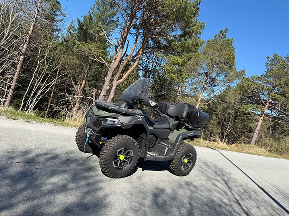 CFMOTO CForce 625 Touring / T3B 60km/t - Bagasjeboks - Lav km & Lavt timetall