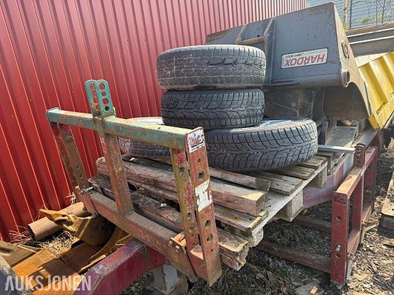 Hengerunderstell hjuldim 435/50R19,5 Laget på godkjent verksted/smie