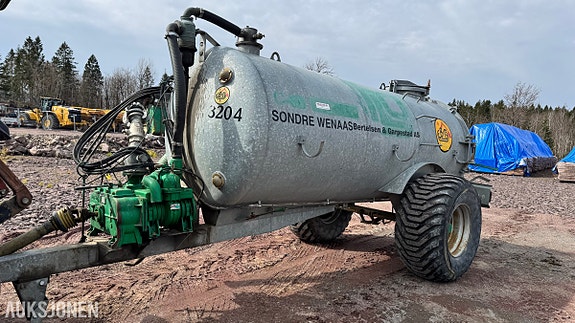 Garcia C-60 kombivogn / vakuumvogn 6000L – med Battioni Pagani pumpe