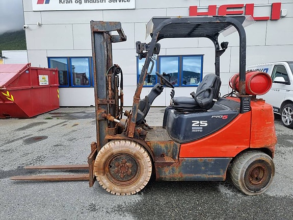 Doosan G25E-5 - 2,5 tonns propan - 3,23 m LH